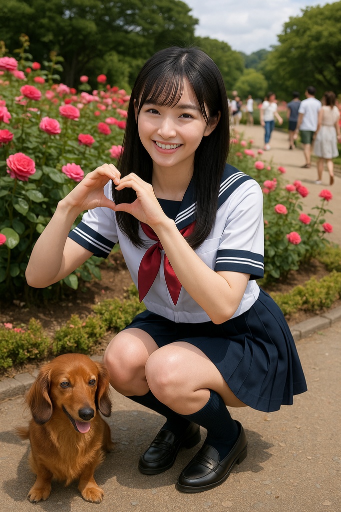 AI美人東京人vol5|【制服&私服コーデ】