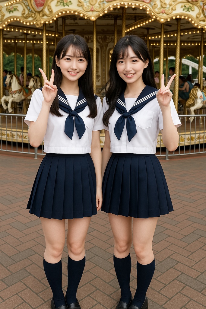 AI美人東京人vol5|【制服&私服コーデ】