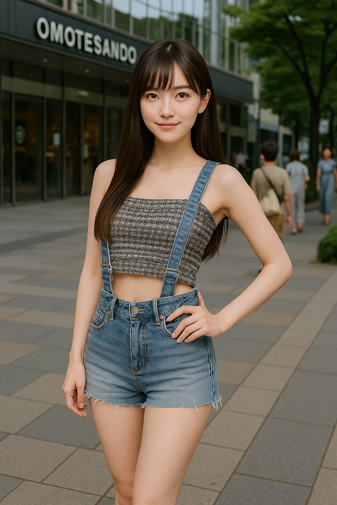 AI美人東京vol1|渋谷・原宿・海辺に現れた都会の美女たち【10枚セット】