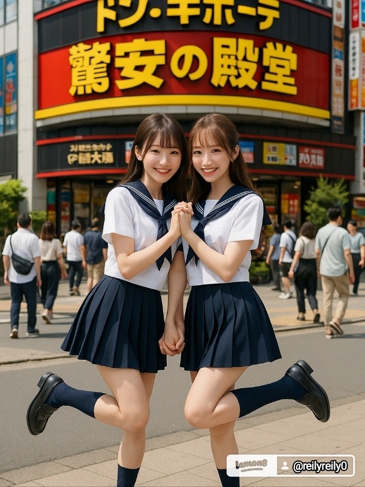 AI美人東京vol1|渋谷・原宿・海辺に現れた都会の美女たち【10枚セット】