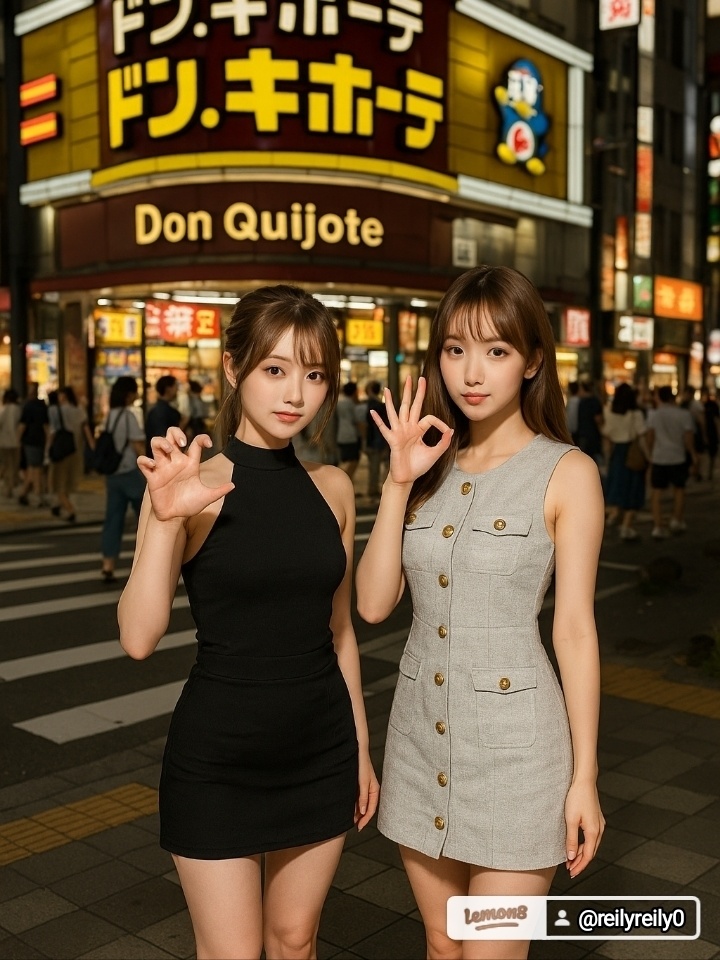 AI美人東京vol1｜渋谷・原宿・海辺に現れた都会の美女たち【１０枚セット】