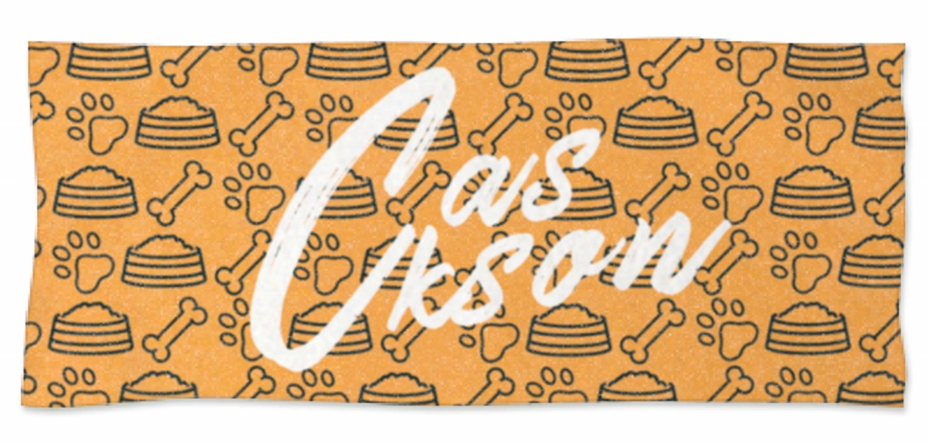 Casksonロゴタオル