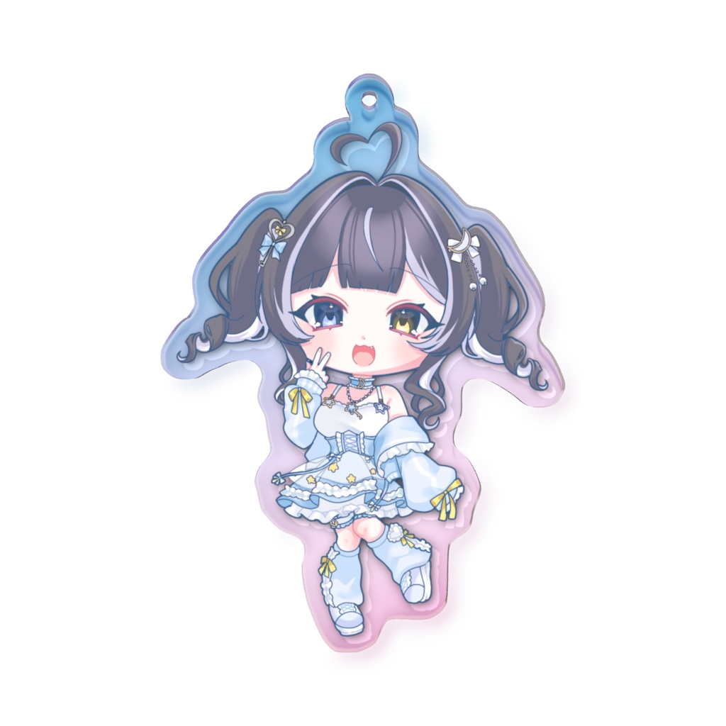 オーロラアクリルキーホルダー(ミニキャラ)