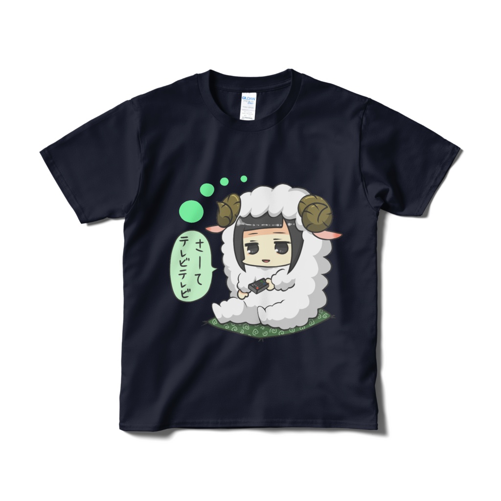 シープルTシャツ紺
