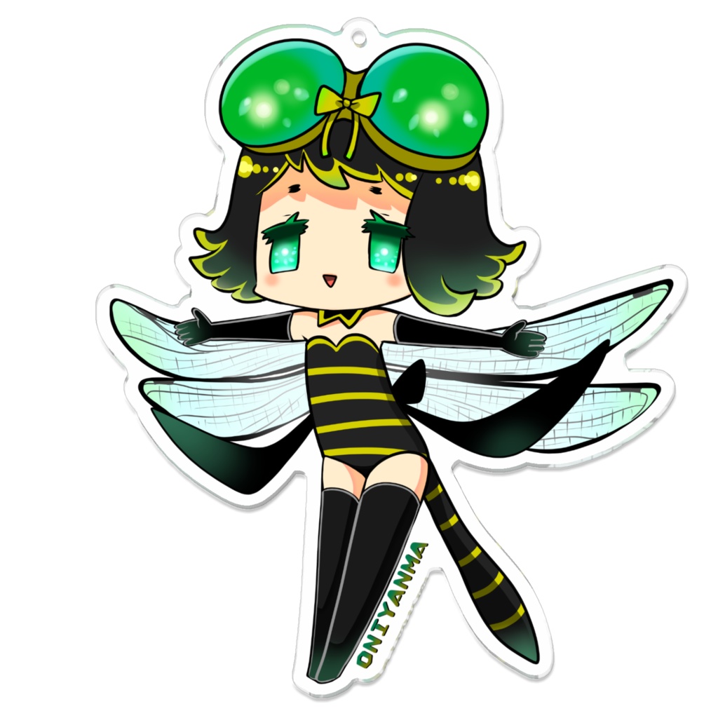 オニヤンマちゃんアクキー(大)