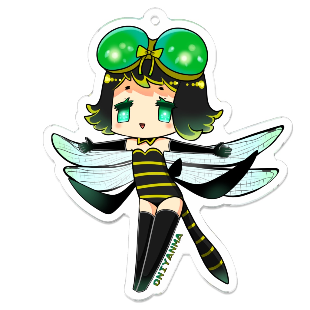 オニヤンマちゃんアクキー(小)