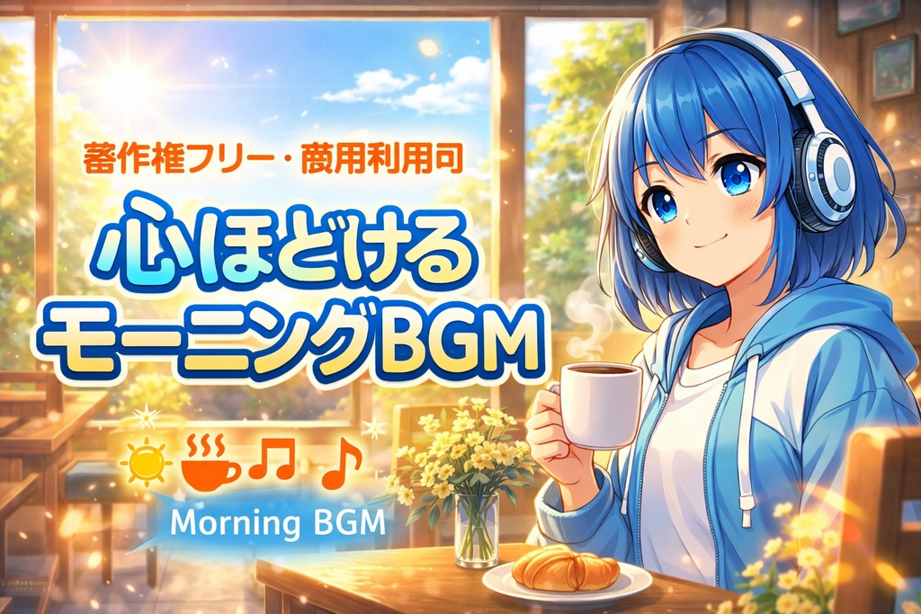 著作権フリー 心ほどけるモーニングBGM