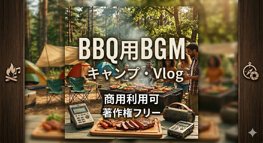 著作権フリー BBQ用BGM キャンプ blog