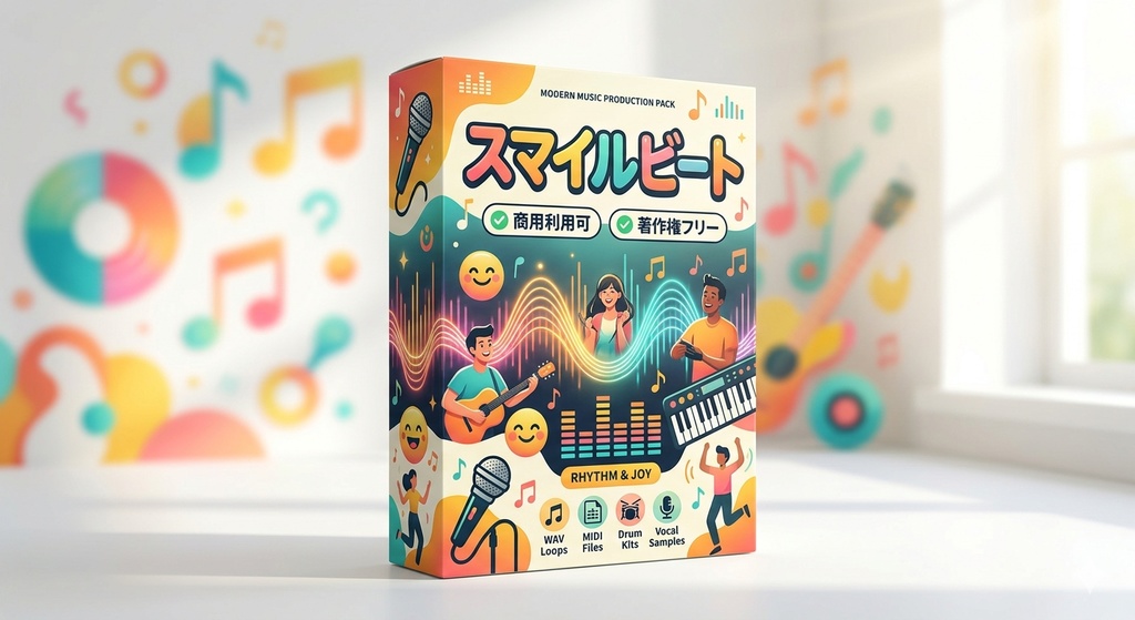 著作権フリー スマイルビート BGM