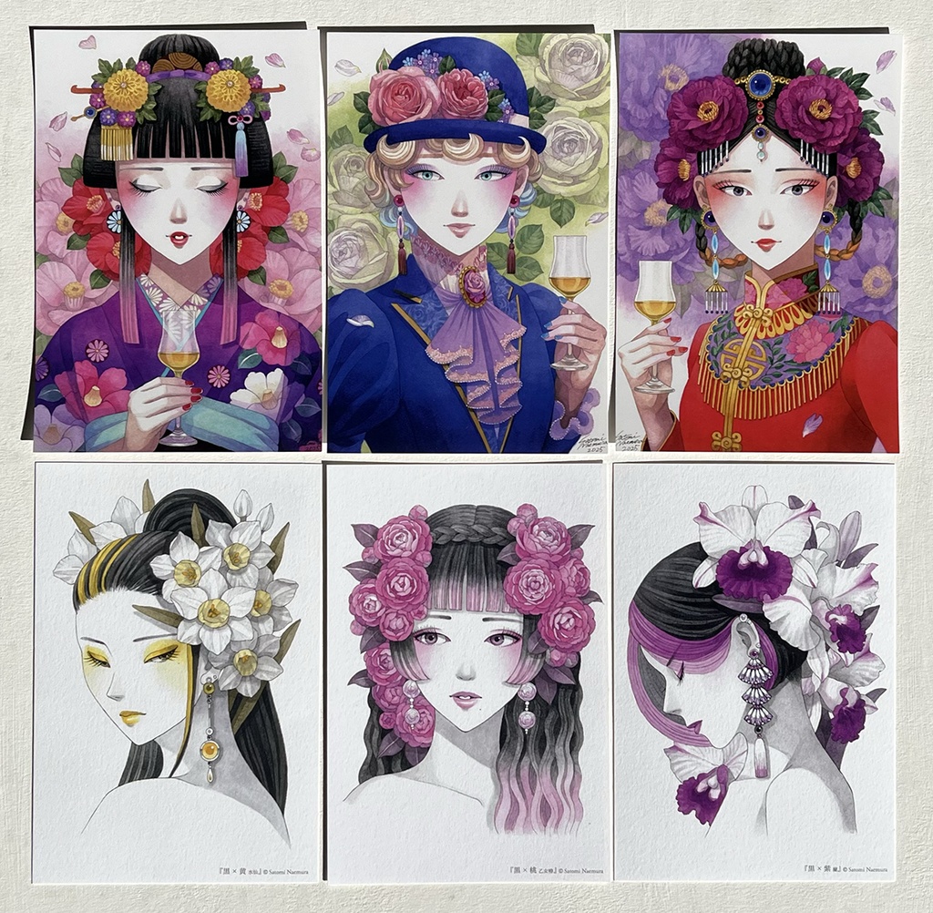 【送料込】麗人花宴ポストカードセット