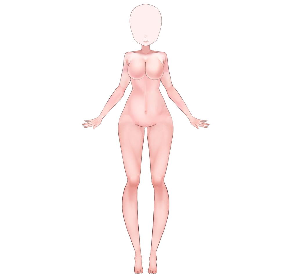 live2d base body psd.