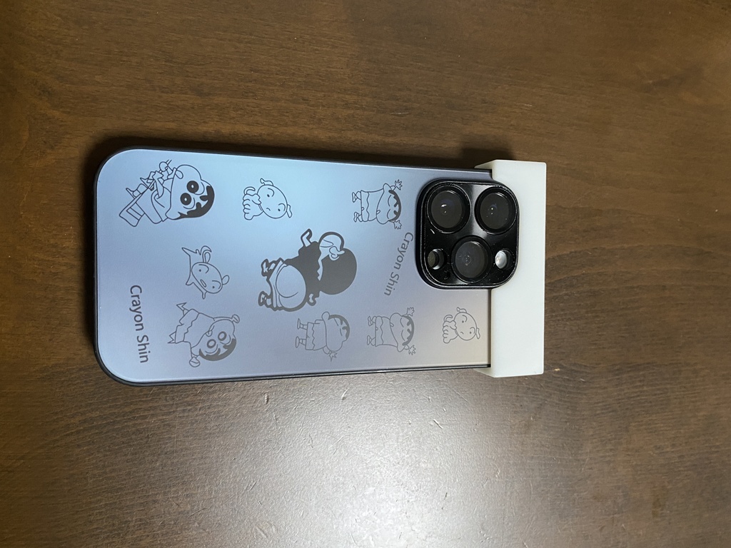 iPhone14Proのフロントカメラ用 "カバー" の 3Dデータ販売 (stlファイル)★Selling 3D data (STL file) for an iPhone 14 Pro front camera "cover" (。•̀◡•́)✧