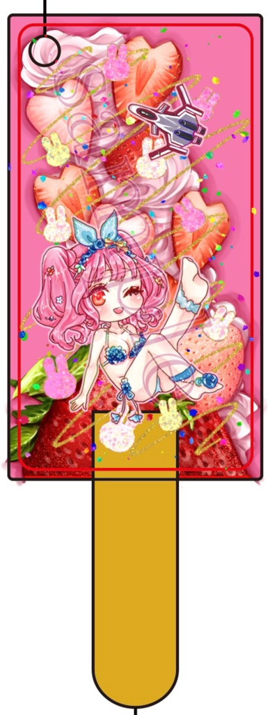 【受注受付〆】マクロス歌姫アイスアクキー