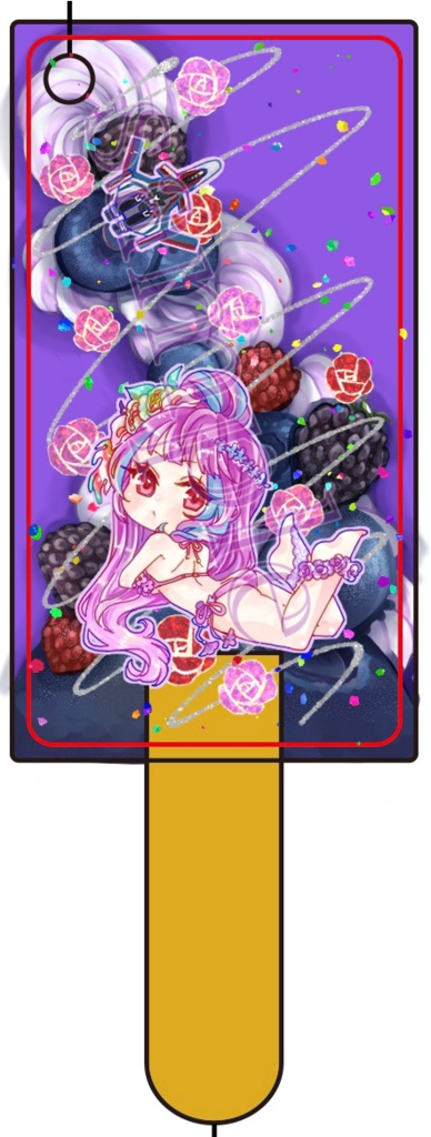 【受注受付〆】マクロス歌姫アイスアクキー