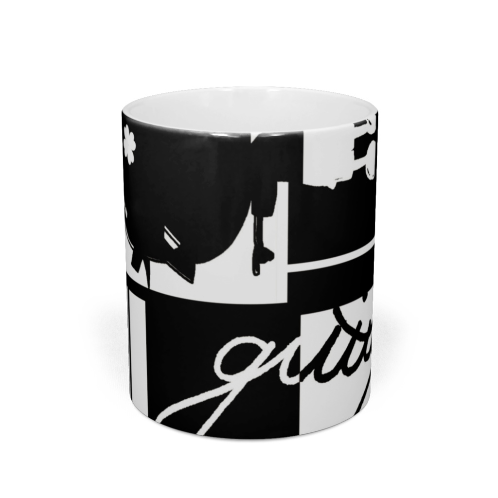 モノクロGUCCYONマグカップ