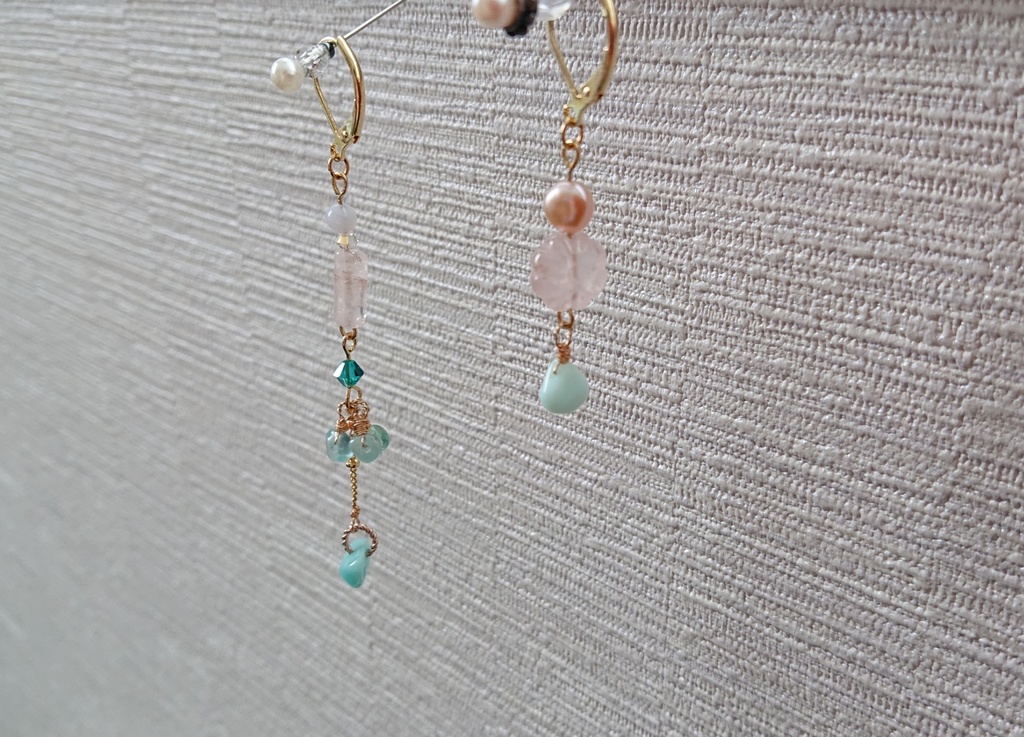 刀剣乱舞イメージ耳飾り〈淡色-awairo-〉