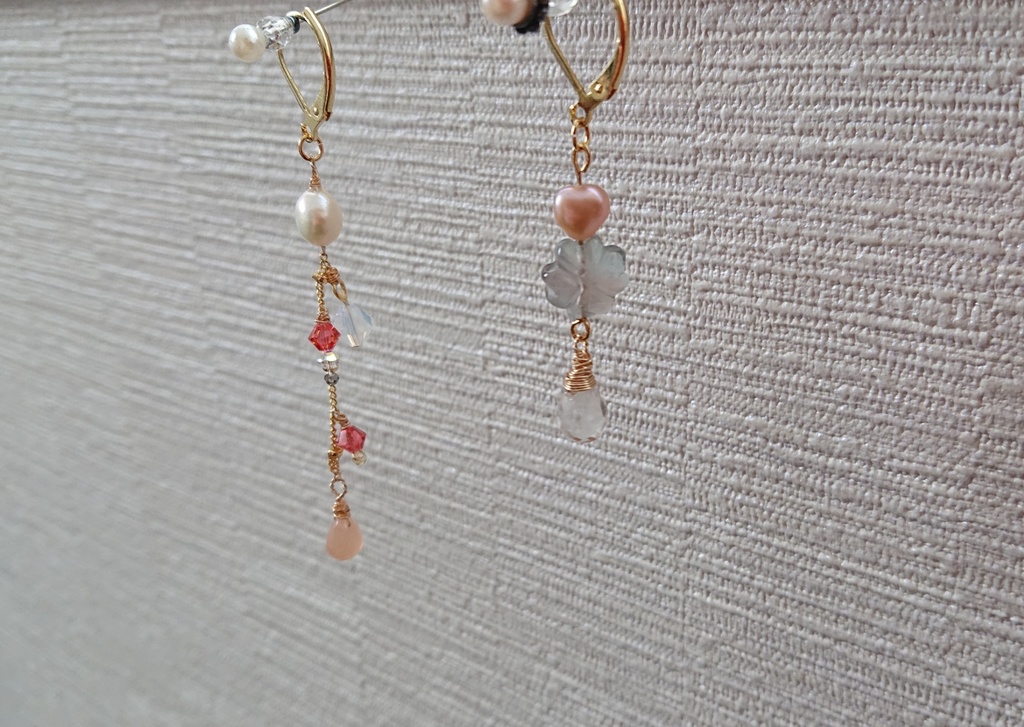 刀剣乱舞イメージ耳飾り〈淡色-awairo-〉