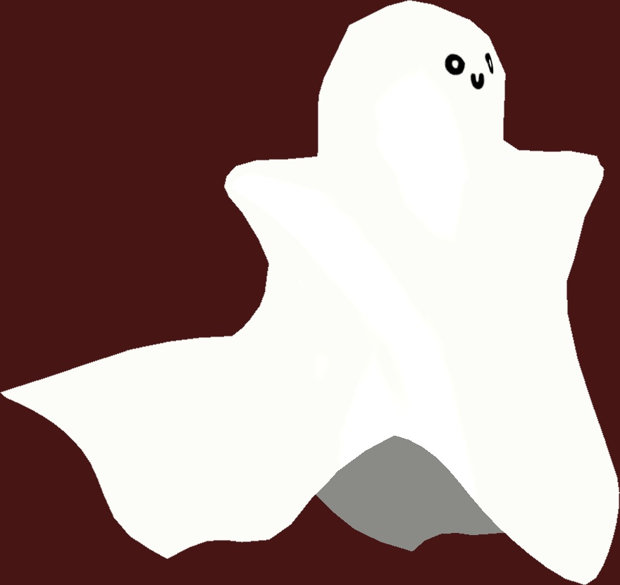 Simple Cute Ghost Avatar / Cute 幽霊 Avatar / 귀여운 유령