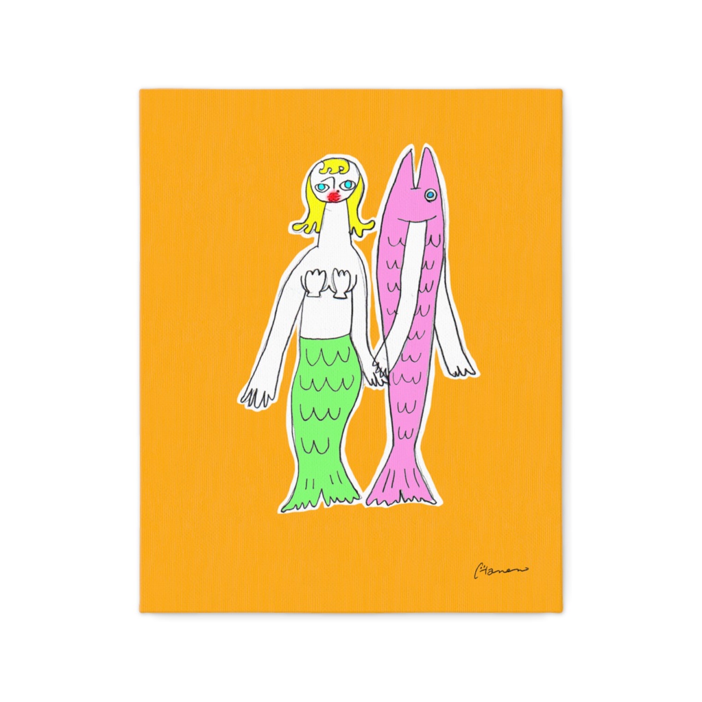 ぎょっともだよ キャンバスF3