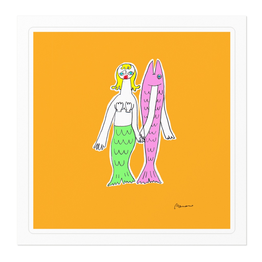 ぎょっともだよ ステッカー