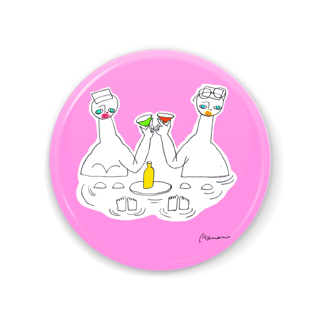 おんせんかんぱい 缶ミラー