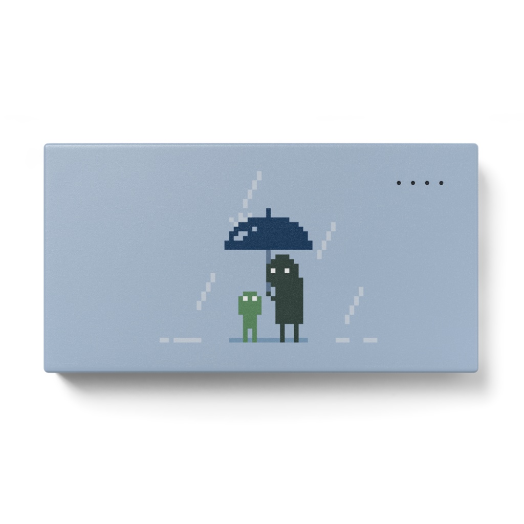 モバイルバッテリー【雨の日】
