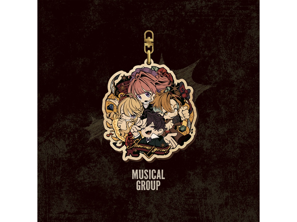 ウッドキーホルダー｜B.ミュージカル組