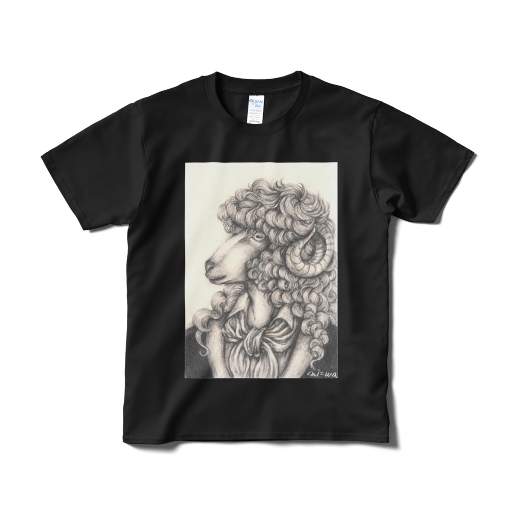 羊紳士Tシャツ