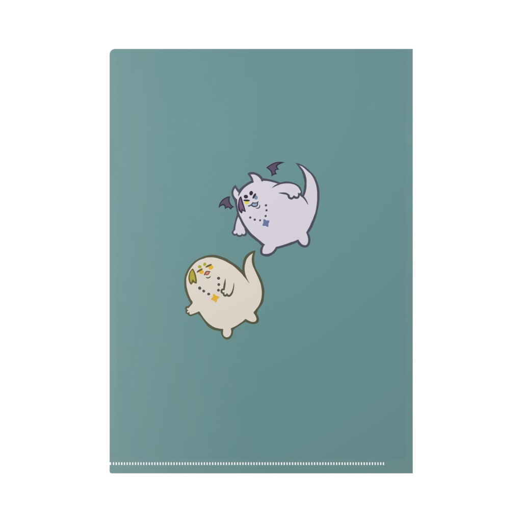 まろたや×でびたやクリアファイル