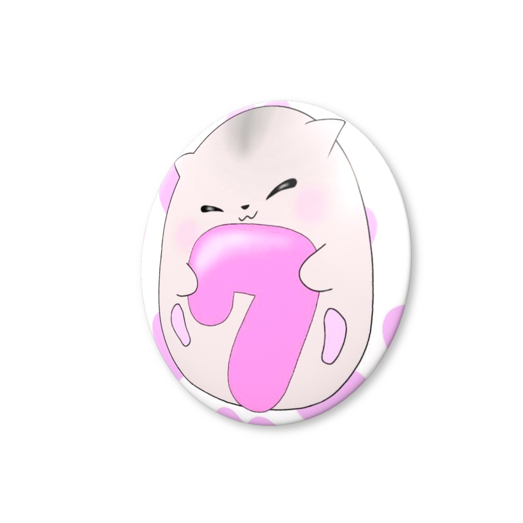 七周年記念グッズ トオフク七周年だってねバッジ