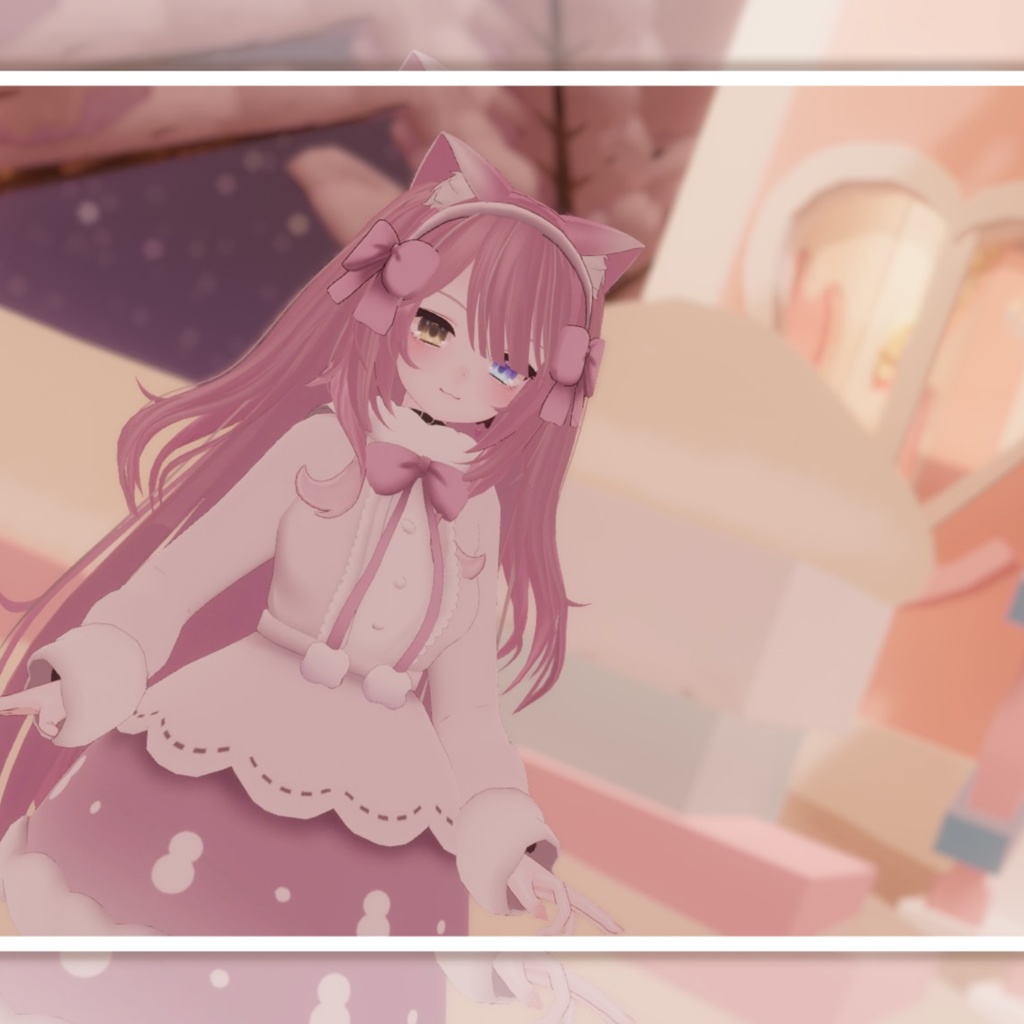 【9アバター対応】ゆきだるまワンピース【PB対応済】