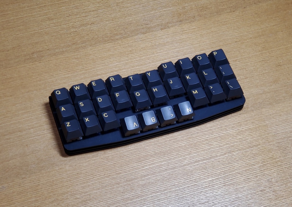 《3行×10列親指ずらし配列キーボード・キット》 Dolphin30