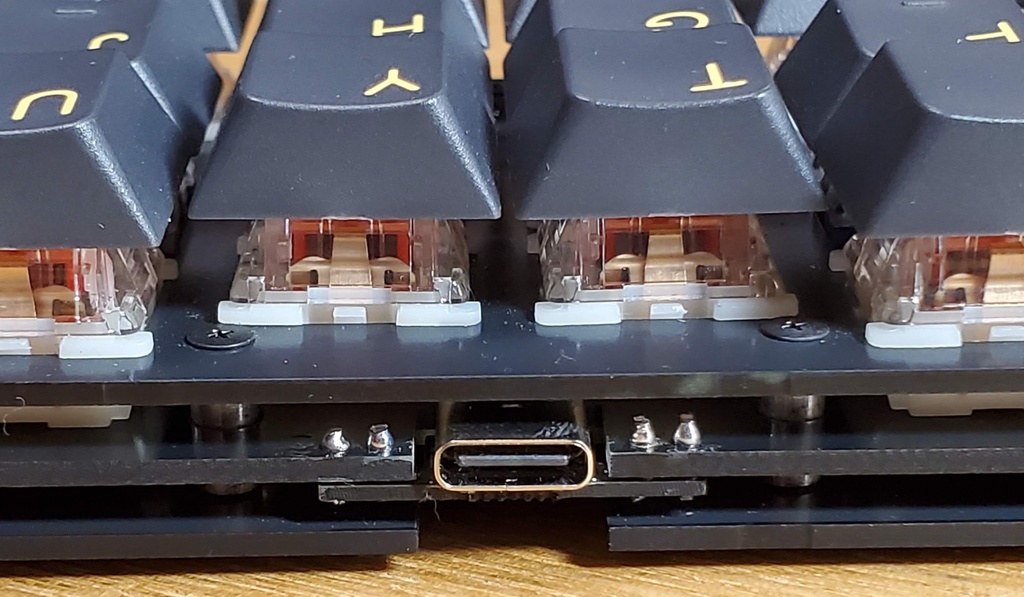 《3行×10列親指ずらし配列キーボード・キット》 Dolphin30