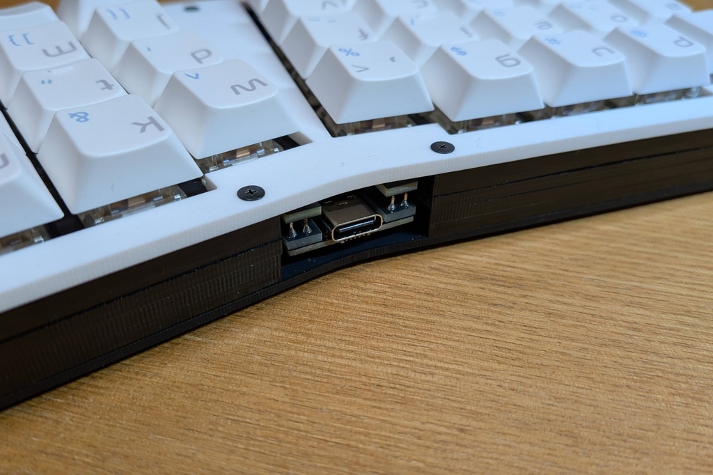 《36キー・ガスケット構造・自作キーボードキット》Whale36u