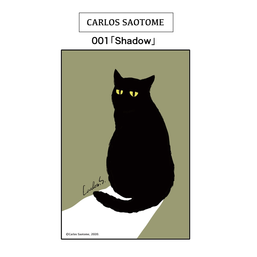 特殊紙ポストカード『ねこ』3種セット