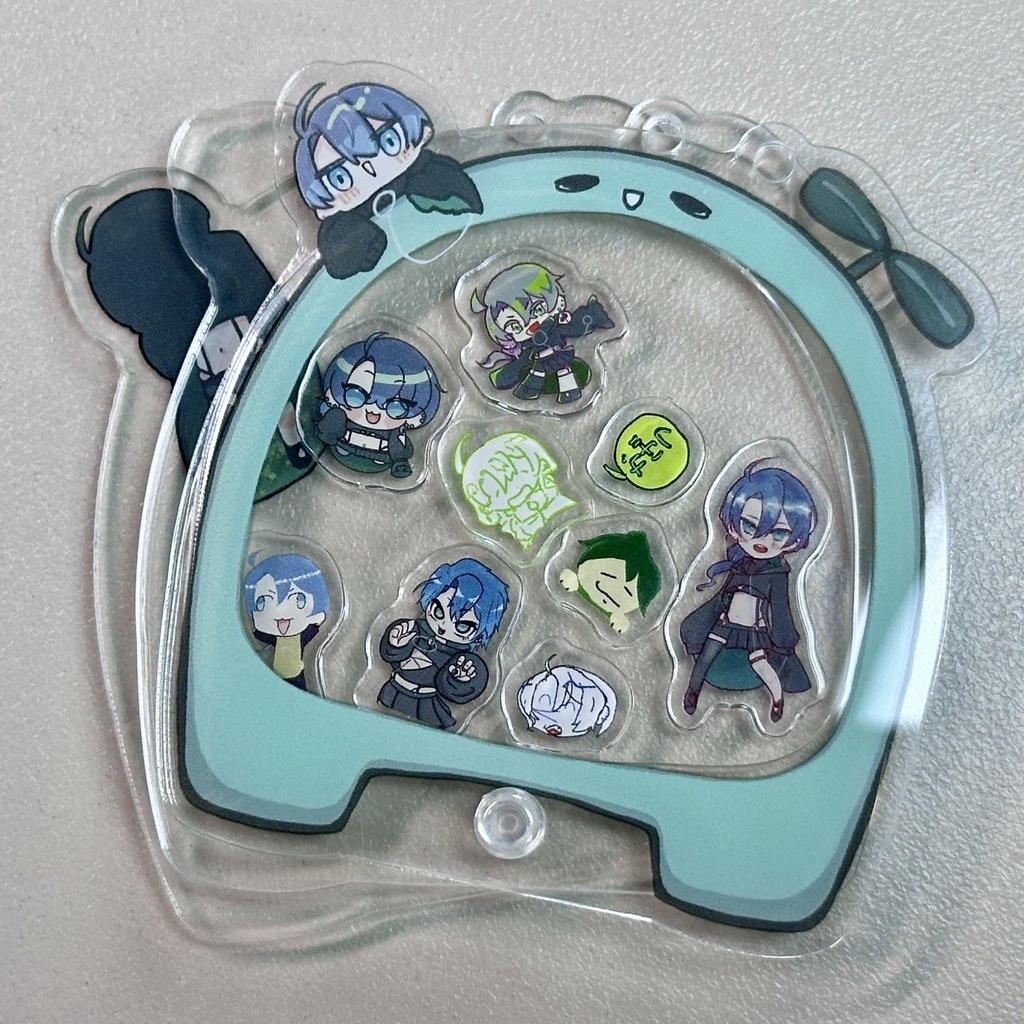 【誕生日グッズ】嘉月まる シャカシャカアクキー