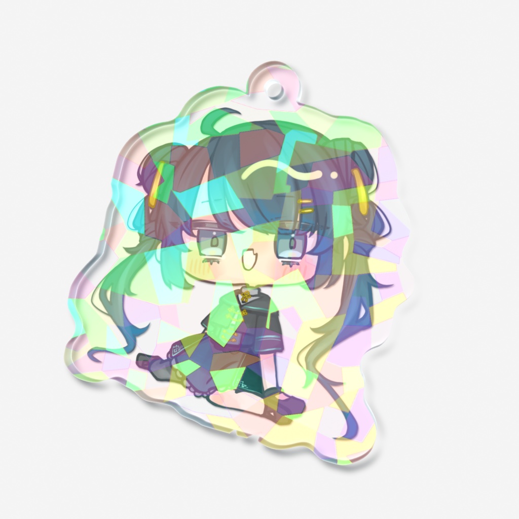 【誕生日グッズ】嘉月まる 新衣装ホロアクキー