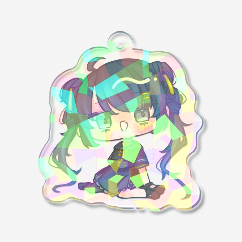 【誕生日グッズ】嘉月まる　新衣装ホロアクキー