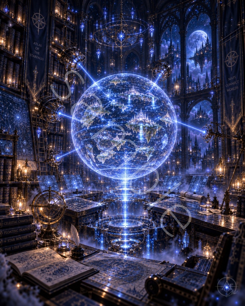 星界図書館 地球支部・星界地図製作室