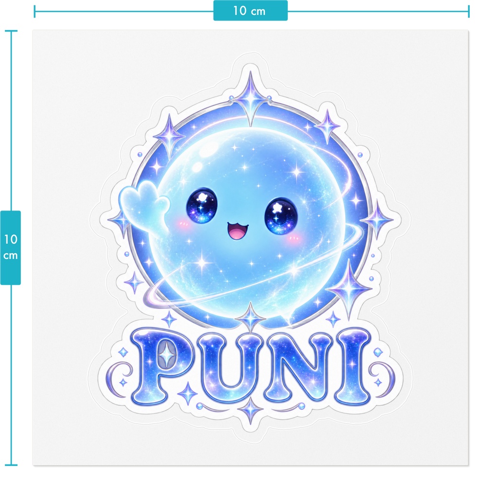 ムースフィア「PUNI」ステッカー|Muusphere “PUNI” Sticker