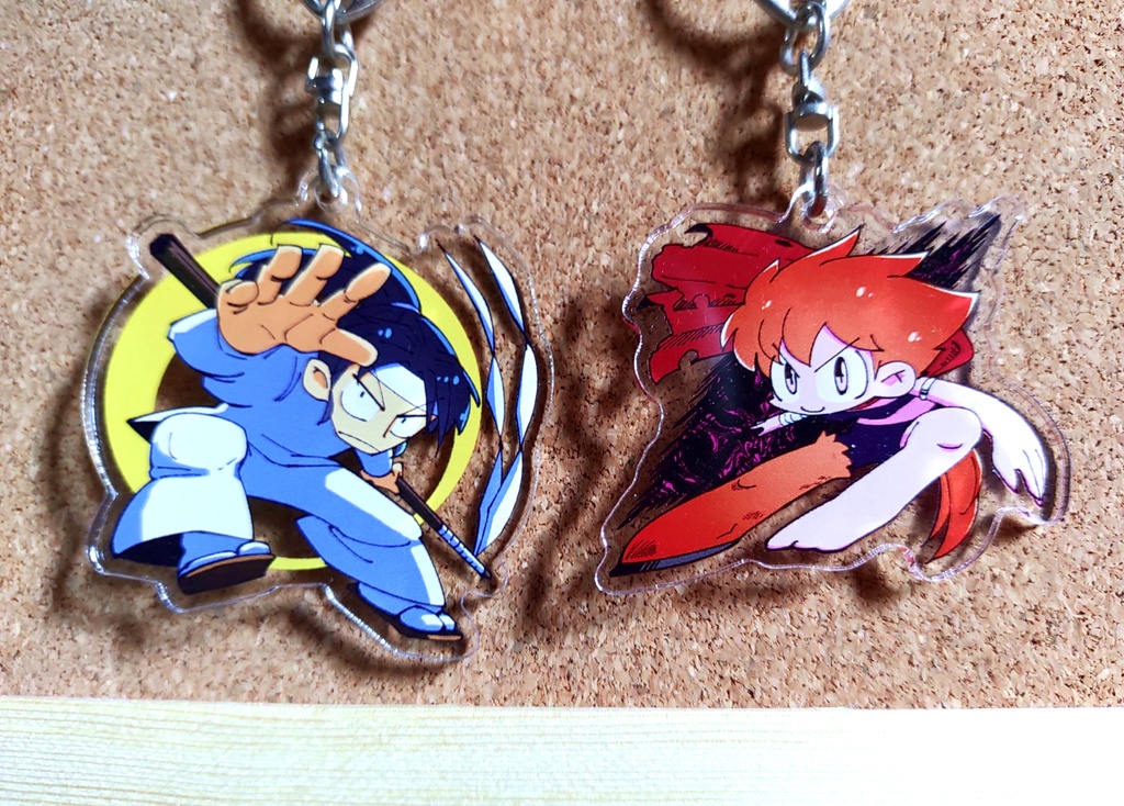 神セカキャラクターキーホルダー