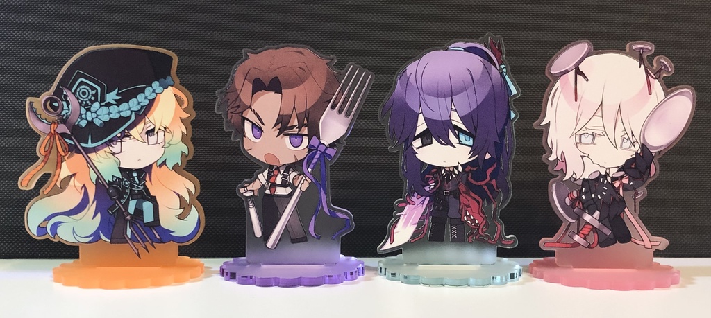 囚人カトラリーアクリルスタンド(4種)【Limbus Company】