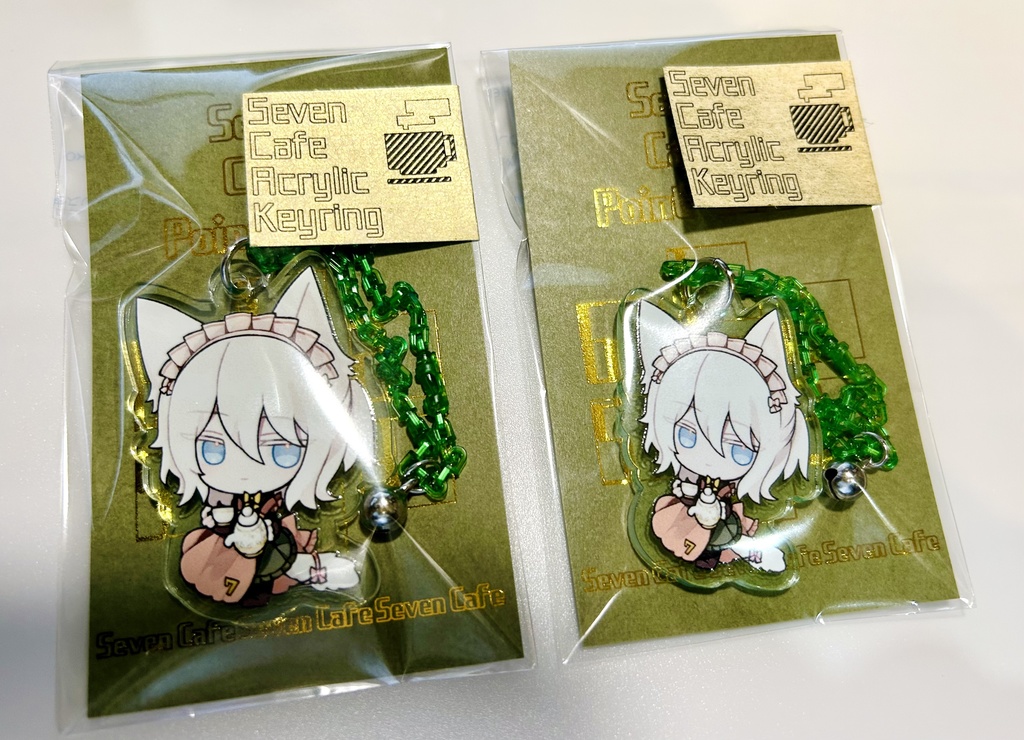 けもみみセブン協会カフェアクリルキーホルダー(10種) 【Limbus Company】