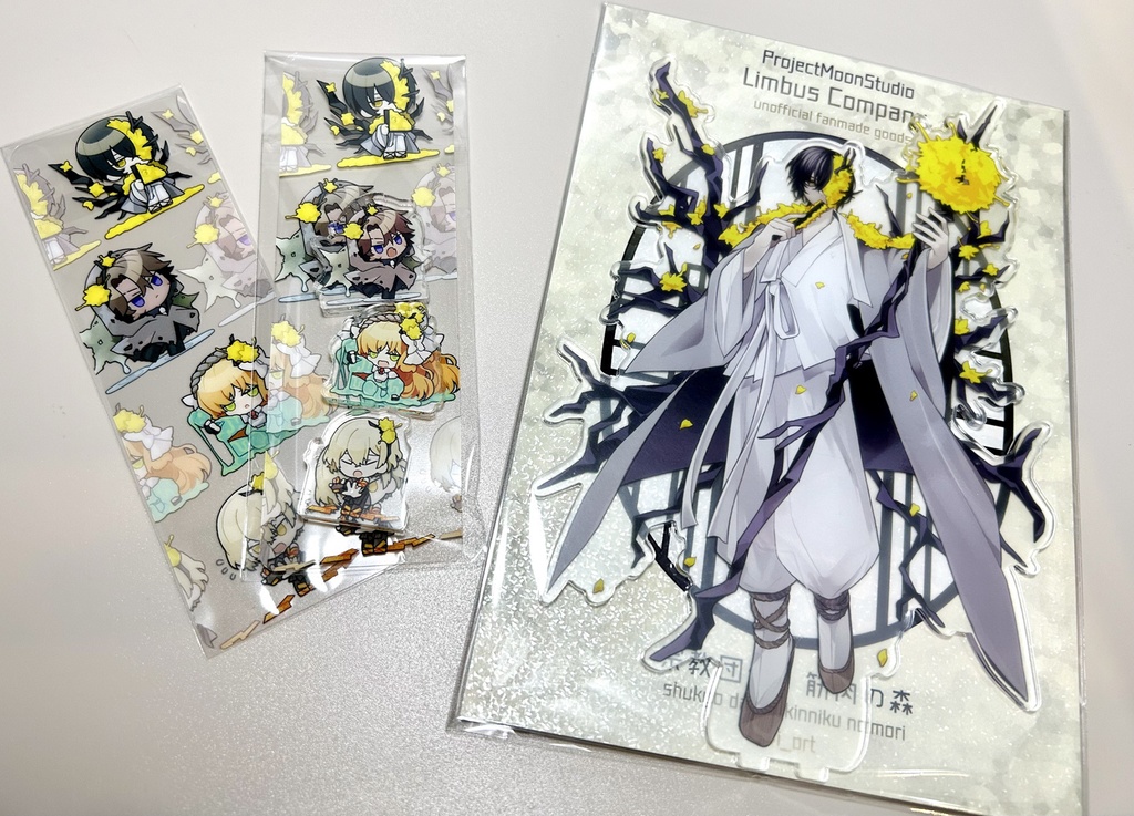 檀香梅イサン&技術解放連合アクリルスタンドセット 【Limbus