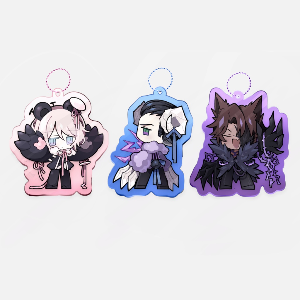 けもみみ嫉妬E.G.O完全共鳴アクリルキーホルダー【Limbus Company】