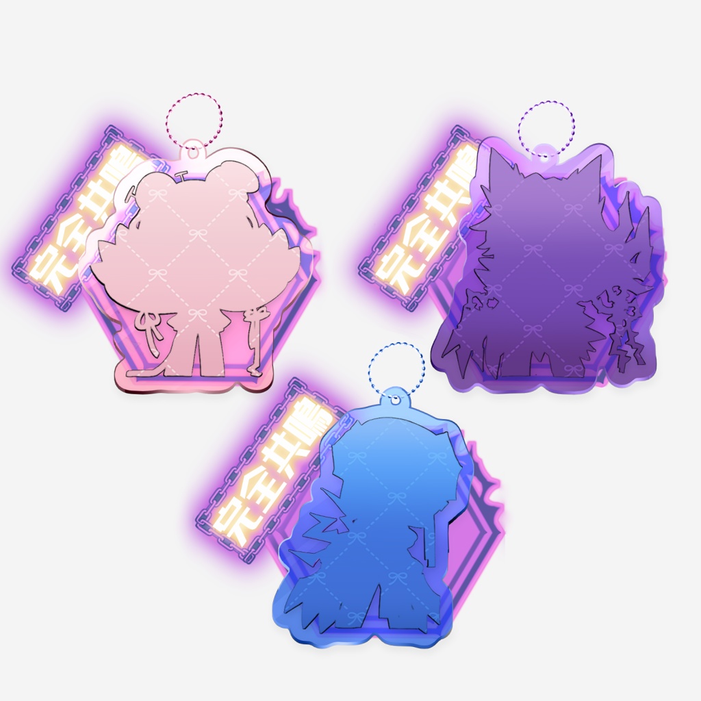 けもみみ嫉妬E.G.O完全共鳴アクリルキーホルダー【Limbus Company】