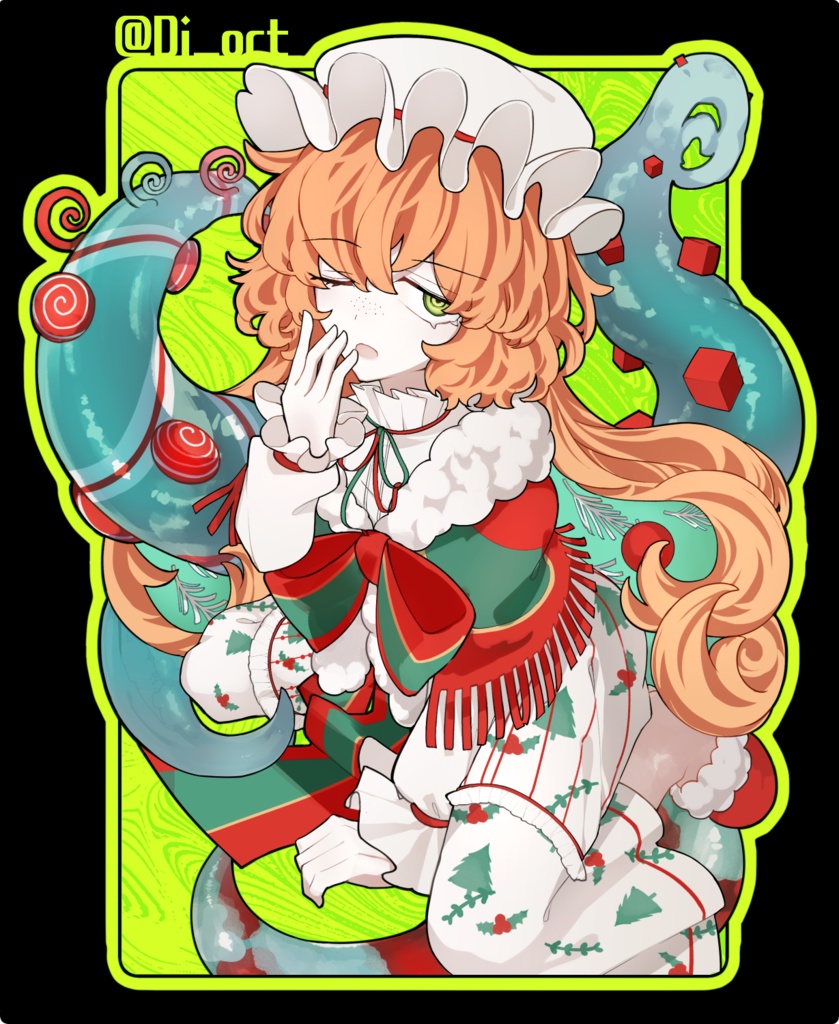 クリスマスの悪夢イシュメール/ダイカットステッカー【Limbus Company】