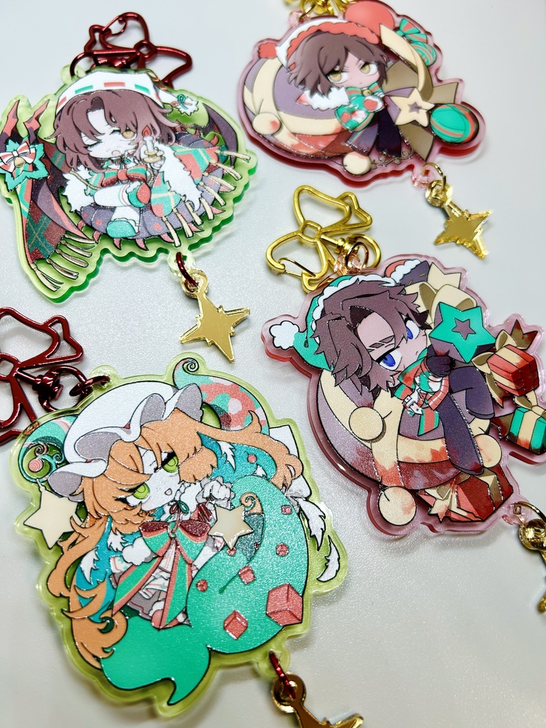 クリスマスの悪夢&ホリデイE.G.Oアクリルキーホルダー【Limbus Company】