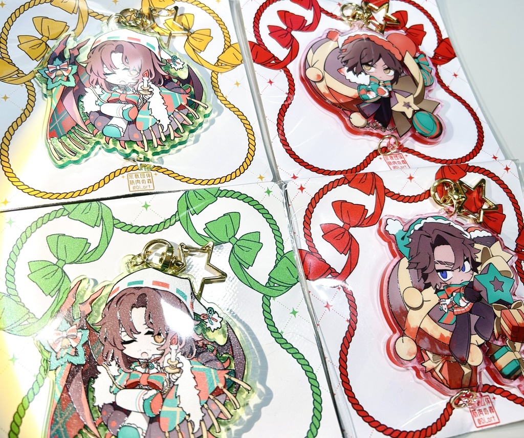 クリスマスの悪夢&ホリデイE.G.Oアクリルキーホルダー【Limbus Company】