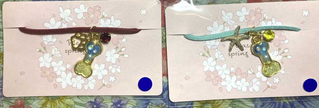 わんこの骨のネックレス